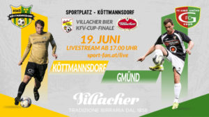 Villacher Bier KFV-Cup-Finale: Köttmannsdorf als Favorit ins Rückspiel