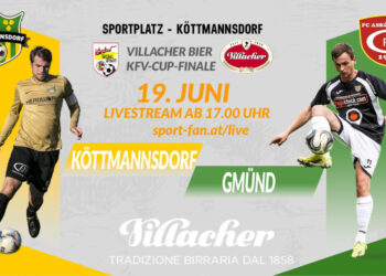 Villacher Bier KFV-Cup-Finale: Köttmannsdorf als Favorit ins Rückspiel