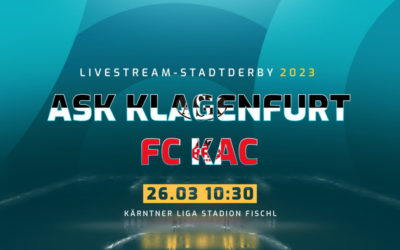 Stream – Stadtderby ASK Klagenfurt gegen FC KAC 1909