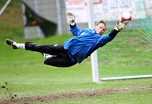 Trainingslager Nationalteam Österreich. Alexander Manninger. Velden, am 5.9.2007. Foto: Kuess