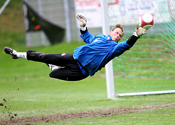 Trainingslager Nationalteam Österreich. Alexander Manninger. Velden, am 5.9.2007. Foto: Kuess