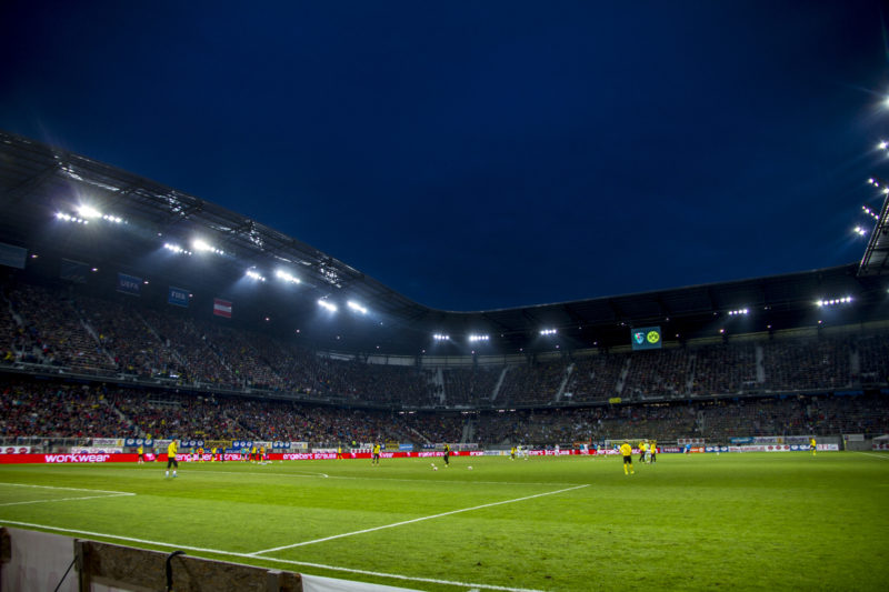 RZ Pellets WAC gegen Borussia Dortmund Woerthersee Stadion Klagenfurt Kaernten Austria. Europa League Qualifikation  July 30 2015. Photo: Ernst Krawagner