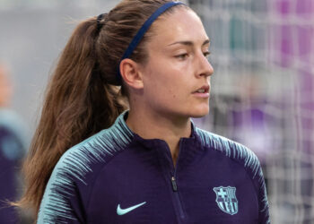 Alexia Putellas (FC Barcelona, 11) beim Abschlusstraining - Steffen Prößdorf