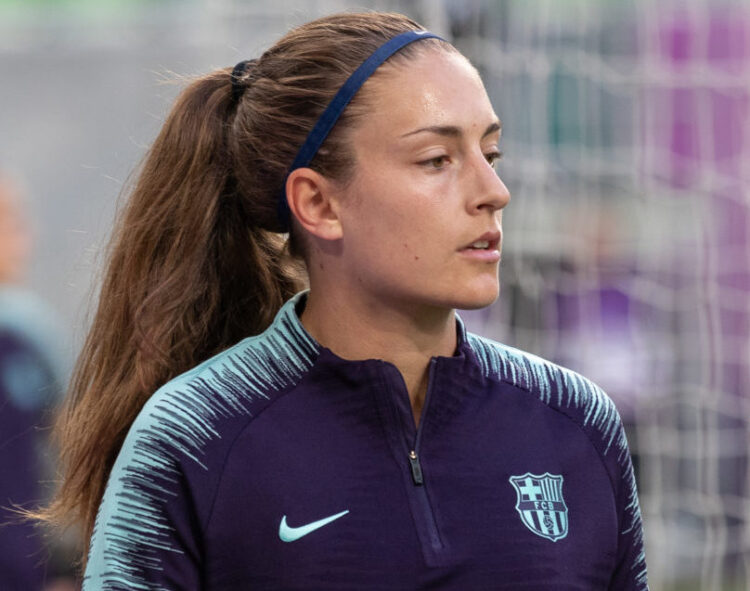 Alexia Putellas (FC Barcelona, 11) beim Abschlusstraining - Steffen Prößdorf