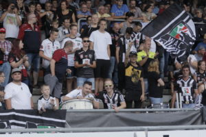 Fussball tipico Bundesliga, Wolfsberger AC vs Sturm Graz at Lavanttal Arena, Wolfsberg on 04 August 2019. Photo: Ernst Krawagner