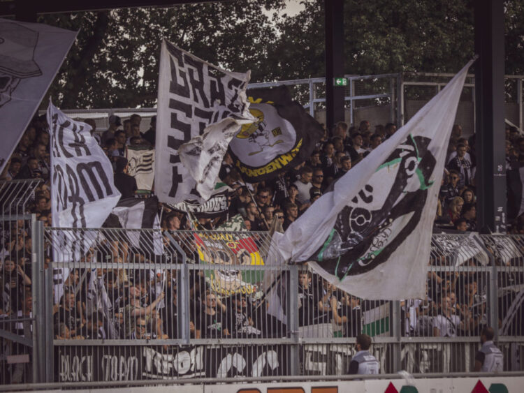 Fussball tipico Bundesliga, Wolfsberger AC vs Sturm Graz at Lavanttal Arena, Wolfsberg on 04 August 2019. Photo: Ernst Krawagner