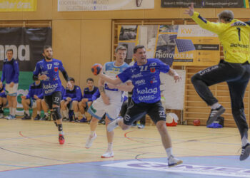 Handball spusu Liga , SC Kelag Ferlach - Linz at Ballspielhalle, Ferlach on 03 November  2019. Photo: Ernst Krawagner