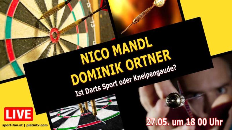 Darts - Nico Mandl und Dominik Ortner