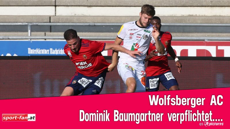 Dominik Baumgartner von Bochum vom WAC verpflichtet