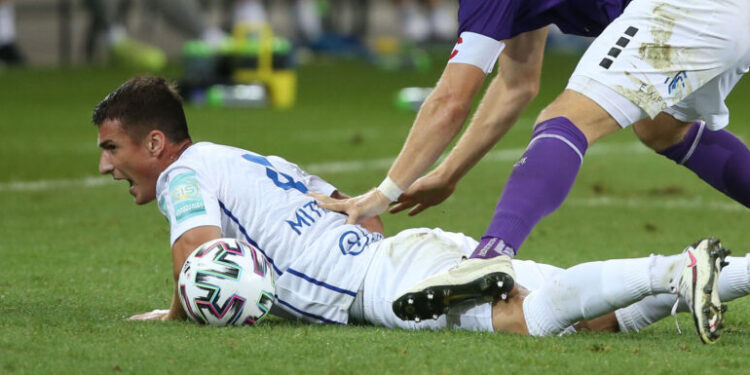 Mitrovic sagt Linz "Adieu" – und trifft ins Herz 1 Danilo Mitrovic (Linz). Foto: Kuess www.qspictures.net