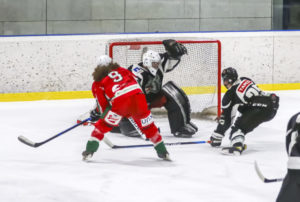 Playoff am 04.02.2023 in Ferlach (Eishalle), Austria, (Photo by Ernst Krawagner sport-fan.at),