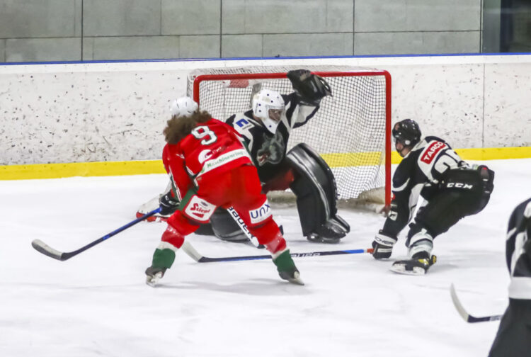 Playoff am 04.02.2023 in Ferlach (Eishalle), Austria, (Photo by Ernst Krawagner sport-fan.at),