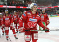 EBEL. Eishockey Bundesliga. EC KAC gegen VSV. Nikolaus Kraus (KAC). Klagenfurt, am 14.3.2023. Foto: Kuess www.qspictures.net
