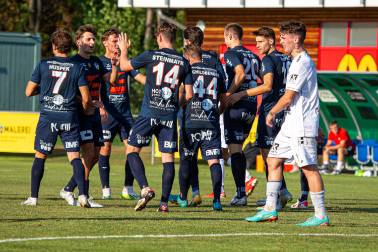 ASK Klagenfurt - SV Wallern am 26.08.2023 in Klagenfurt
(ASK Sportzentrum Fischl), Austria, (Photo by Ernst Krawagner sport-fan.at)