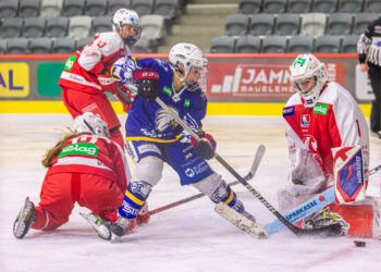 Eishockey DEBL 2023/24, KAC Frauen - Villach Lady Hawks am 27.09.2023 in Klagenfurt (Heidi Horten Arena), Austria, (Photo by Ernst Krawagner sport-fan.at)