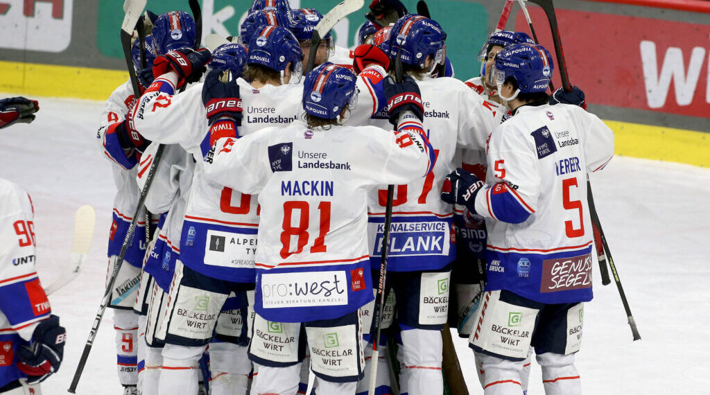 Von Amerikas Eis zu Tirols Gipfeln - Jonas Dobnig verstärkt die Haie 1 Jonas Dobnig wechselt zu HC TIWAG Innsbruck - Foto: Kuess - www.qspictures.net