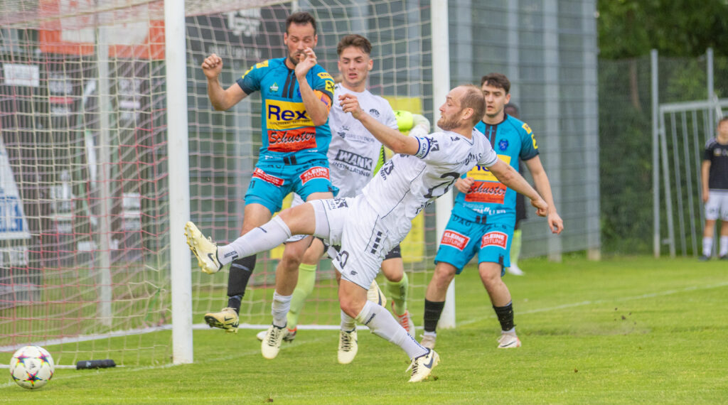 ASK Klagenfurt sichert den Klassenerhalt mit furiosem Sieg 1 Fußball Regionalliga Mitte, ASK Klagenfurt-Sankt Anna am Aigen am 07.06.2024 in Klagenfurt (ASK Sportzentrum Fischl), Austria, (Photo by Ernst Krawagner sport-fan.at)