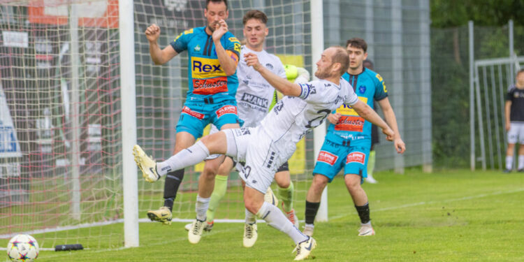 ASK Klagenfurt sichert den Klassenerhalt mit furiosem Sieg 1 Fußball Regionalliga Mitte, ASK Klagenfurt-Sankt Anna am Aigen am 07.06.2024 in Klagenfurt (ASK Sportzentrum Fischl), Austria, (Photo by Ernst Krawagner sport-fan.at)