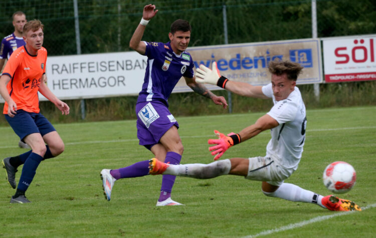 Austria Klagenfurt in Wildon vs. TSC Backa Topola Foto: Josef Kuess