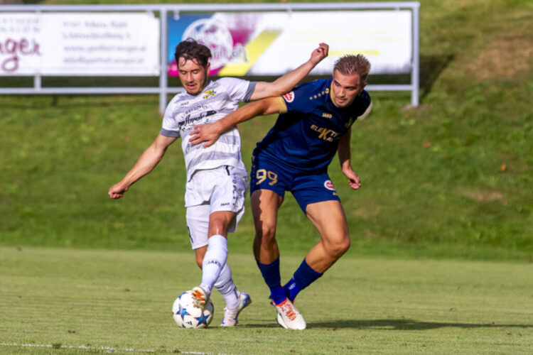 Fußball, Kärntner Liga, ASKÖ Köttmannsdorf - ATUS Velden am 18.08.2024 in Köttmannsdorf (Sportplatz), Austria, (Photo by Ernst Krawagner sport-fan.at)