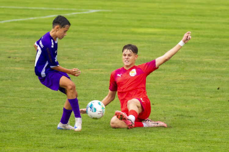 Fußball, Entwicklungsspiele der KFV-Auswahl , KFVU14 am 05.09.2024 in Spittal (Stadion Landskron), Austria, (Photo by Ernst Krawagner sport-fan.at)