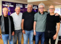 Ein stiller Abschied: Peter Barac, der Verteidiger mit Fernweh 9 Fussball Bundesliga. SK Austria Klagenfurt gegen Austria Wien . Walter Schoppitsch, Davor Hrstic, Peter Barac, Kurt Widmann, Ewald Tuermer. Klagenfurt, am 20.10.2024. Foto: Kuess www.qspictures.net