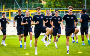 Training SK Austria Klagenfurt. Foto: Kuess