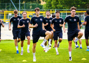 Training SK Austria Klagenfurt. Foto: Kuess