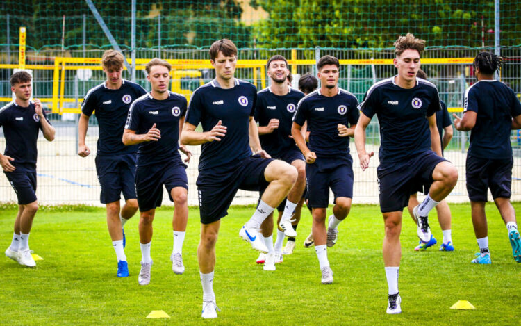 Training SK Austria Klagenfurt. Foto: Kuess