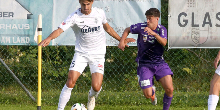 Kalt erwischt! Austria Klagenfurt stolpert in Velden – und die Ausreden gleich mit 1 ATUS Velden gegen SK Austria Klagenfurt. Thorsten Mahrer, Alexander Ranacher. Foto: www.qspictures.net