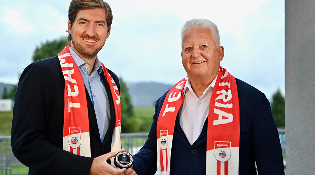 ÖEHV: Alexander Helwig steigt aufs Eis der Verantwortung! 1 Alexander-Helwig-Klaus-Hartmann Foto: Bernd Stefan