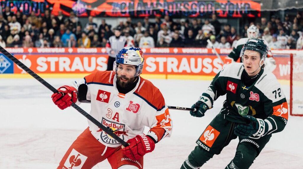 Eishockey-Krimi in Salzburg: Red Bulls zähmen schwedischen Meister! 1 EC Red Bull Salzburg – Färjestad Karlstad