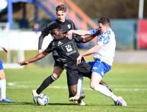 Karamoko (WAC Amateure) gegen SK Treibach Regionalliga Mitte 2024/25 Foto: SK Treibach