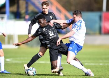 Karamoko (WAC Amateure) gegen SK Treibach Regionalliga Mitte 2024/25 Foto: SK Treibach