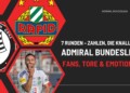 Admiral Bundesliga: Besucherzahlen, Tore & Trends nach Runde 7 9 Admiral Bundesliga: Besucherzahlen, Tore & Trends nach Runde 7
