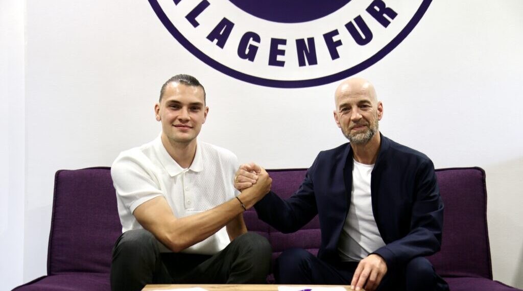 Austria Klagenfurt verstärkt Abwehr mit Niklas Szerencsi 1 Austria Klagenfurt - Niklas Szerencsi Foto: Austria Klagenfurt