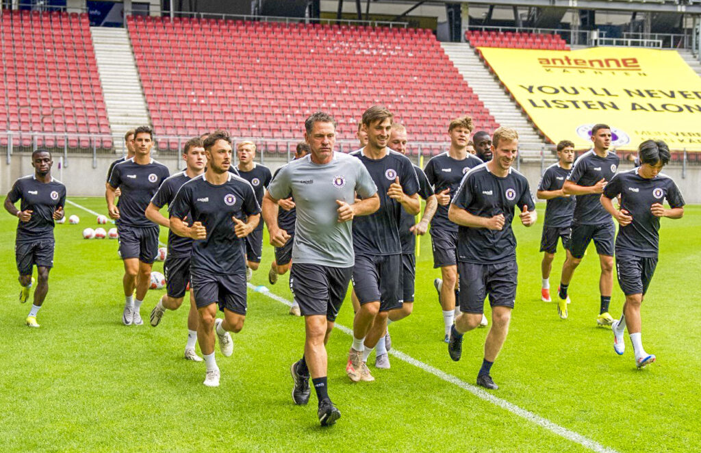 Neustart bei Austria Klagenfurt: Freitag Test gegen SK Treibach 2 Trainingsauftakt bei Austria Klagenfurt