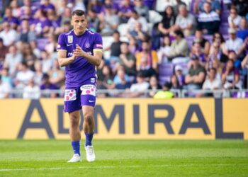 VIENNA,AUSTRIA,11.MAY.24 - SOCCER - ADMIRAL Bundesliga, qualification group, FK Austria Wien vs Wolfsberger AC. Image shows Manfred Fischer (A.Wien). Photo: GEPA pictures/ Philipp Brem - For editorial use only. Image is free of charge.
