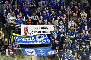 EC IDM Wärmepumpen VSV vs Moser Medical Graz99ers - VSV Fans Jordan Murray Foto Bernd Stefan