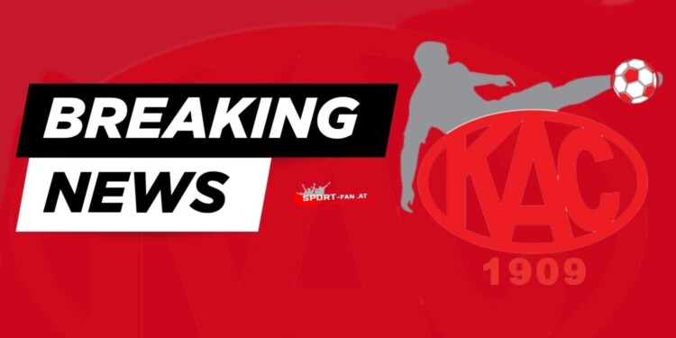 Perz-Nachfolge geklärt: Neuer Takt beim KAC 1 FC KAC Breaking News - Sport Fan Austria