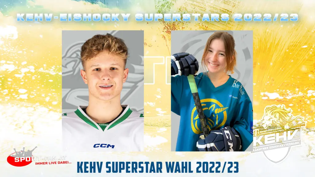 Die wahren Kärntner Eishockey-Superstars: Rebecca Thamer und Marco Steiner!