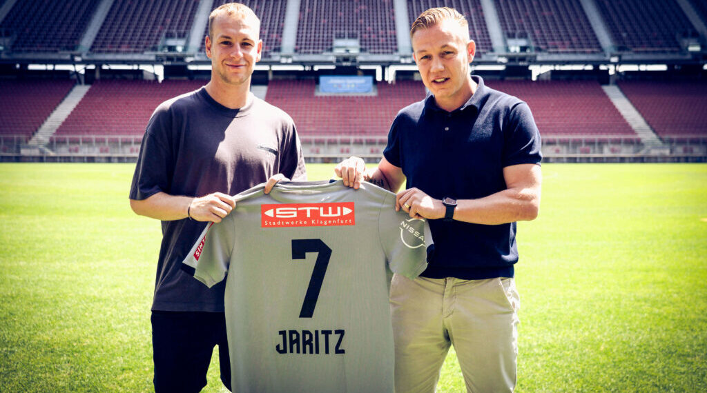 Einer bleibt! Jaritz bleibt der Austria Klagenfurt treu 1 Florian Jaritz - SK Austria Klagenfurt