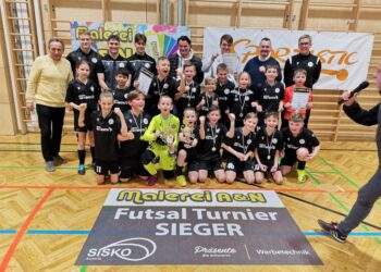 Die SV SPORTASTIC P&G Jugend Spittal jubelt über gleich drei erste Plätze - Credit: SV SPORTASTIC Spittal