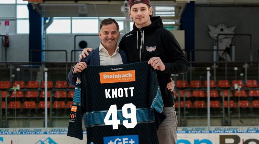 Graham Knott bleibt den Black Wings treu 1 Graham Knott zaubert langfristig in Linz