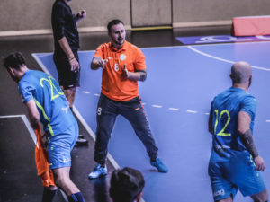 Futsal Bundesliga, Stella Rossa - Futsal Klagenfurt at Hollgasse 3, Margareten on 07 February 2021. Photo: Ernst Krawagner