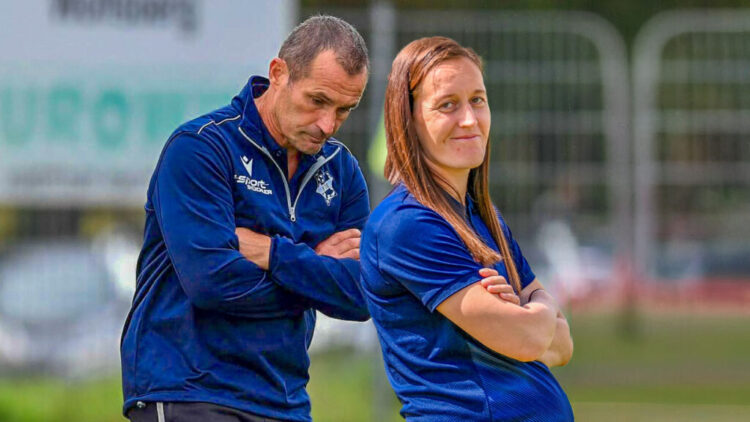 Horst Friesacher und Anja Veratschnig beim SV Eitweg