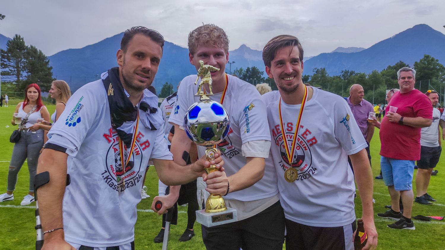 Aufstieg gegen Oberglan - Foto: Krawagner