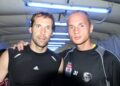 Alexander Kofler mit Petr Cech 2014 Foto: Ernst Krawagner
