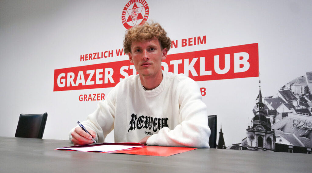 GAK holt Tormanntalent vom VfL Wolfsburg 1 Juri Kirchmayr Grazer AK