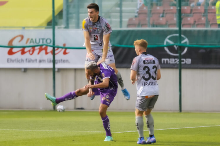 Admiral Bundesliga, Austria Klagenfurt - Wolfsberger AC at Wörthersee Stadion, Klagenfurt on 25 July 2021. Photo: Ernst Krawagner